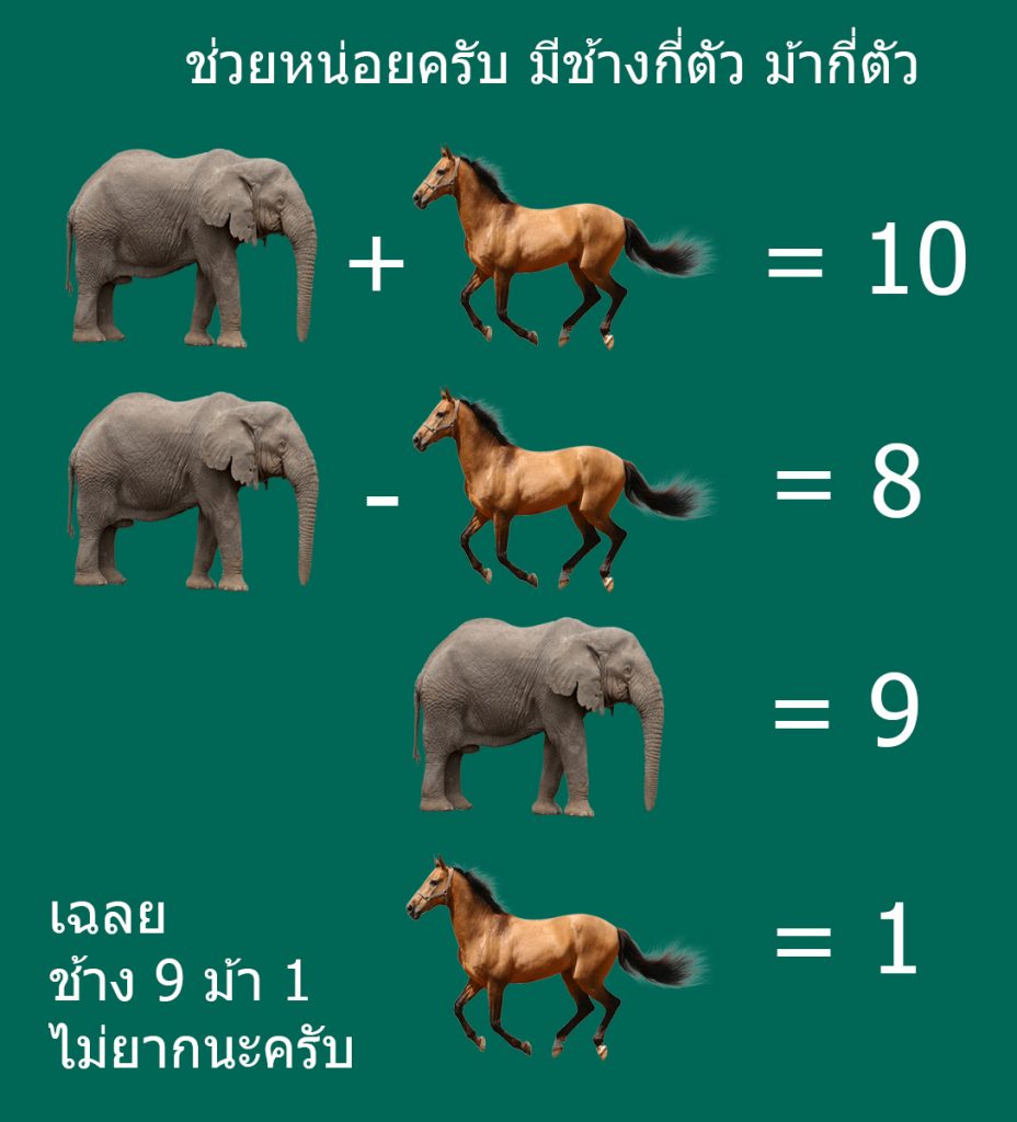 quiz puzzle ปัญหาเชาว์