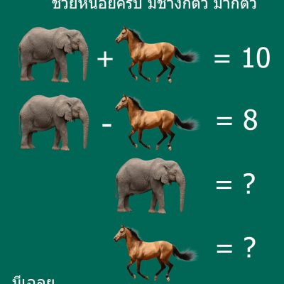 quiz puzzle ปัญหาเชาว์