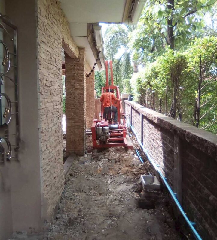 ไมโครไพล์ Micropile สปันไมโครไพล์